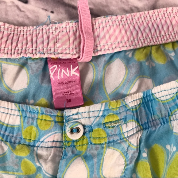 RARE VNT PINK Boxer HTF Cancun Print Victoria’s Secret - Picture 3 of 7